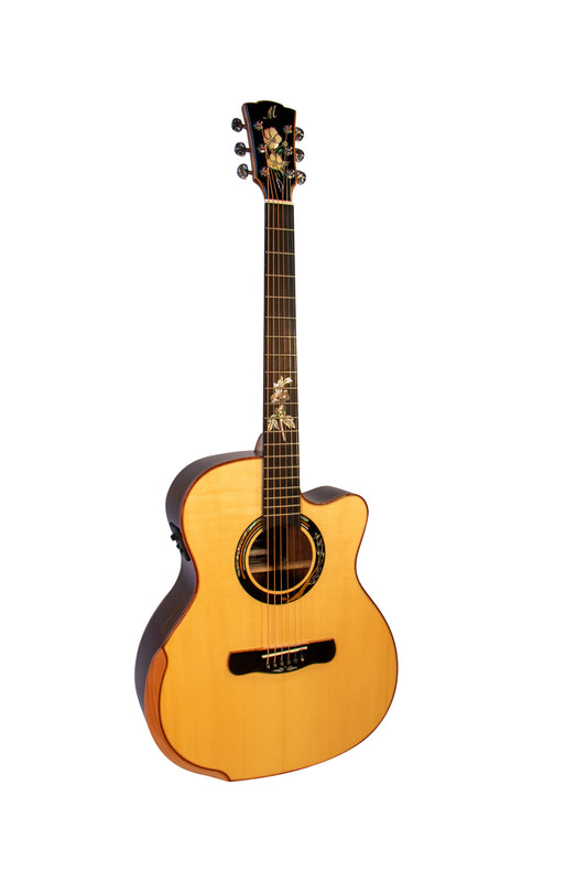 Merida A18GAC1 Grand Auditorium Acoustic-Electric Guitar