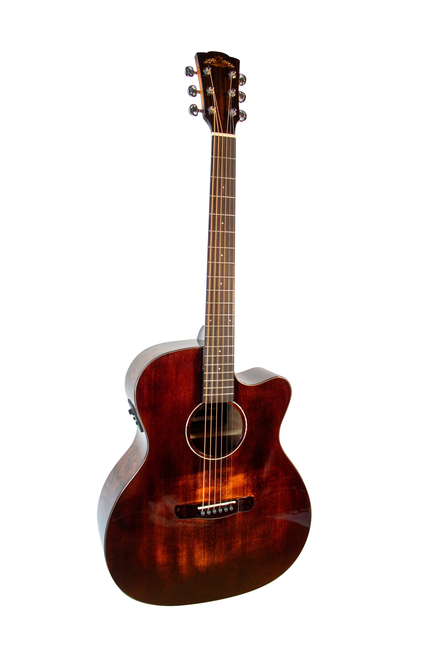 Merida BLACKPANTHER Grand Auditorium Acoustic-Electric Guitar