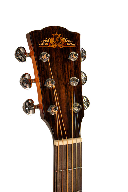 Merida BLACKPANTHER Grand Auditorium Acoustic-Electric Guitar