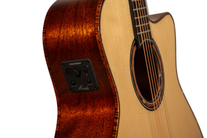 Merida BLACKHOLE Grand Auditorium Acoustic-Electric Guitar