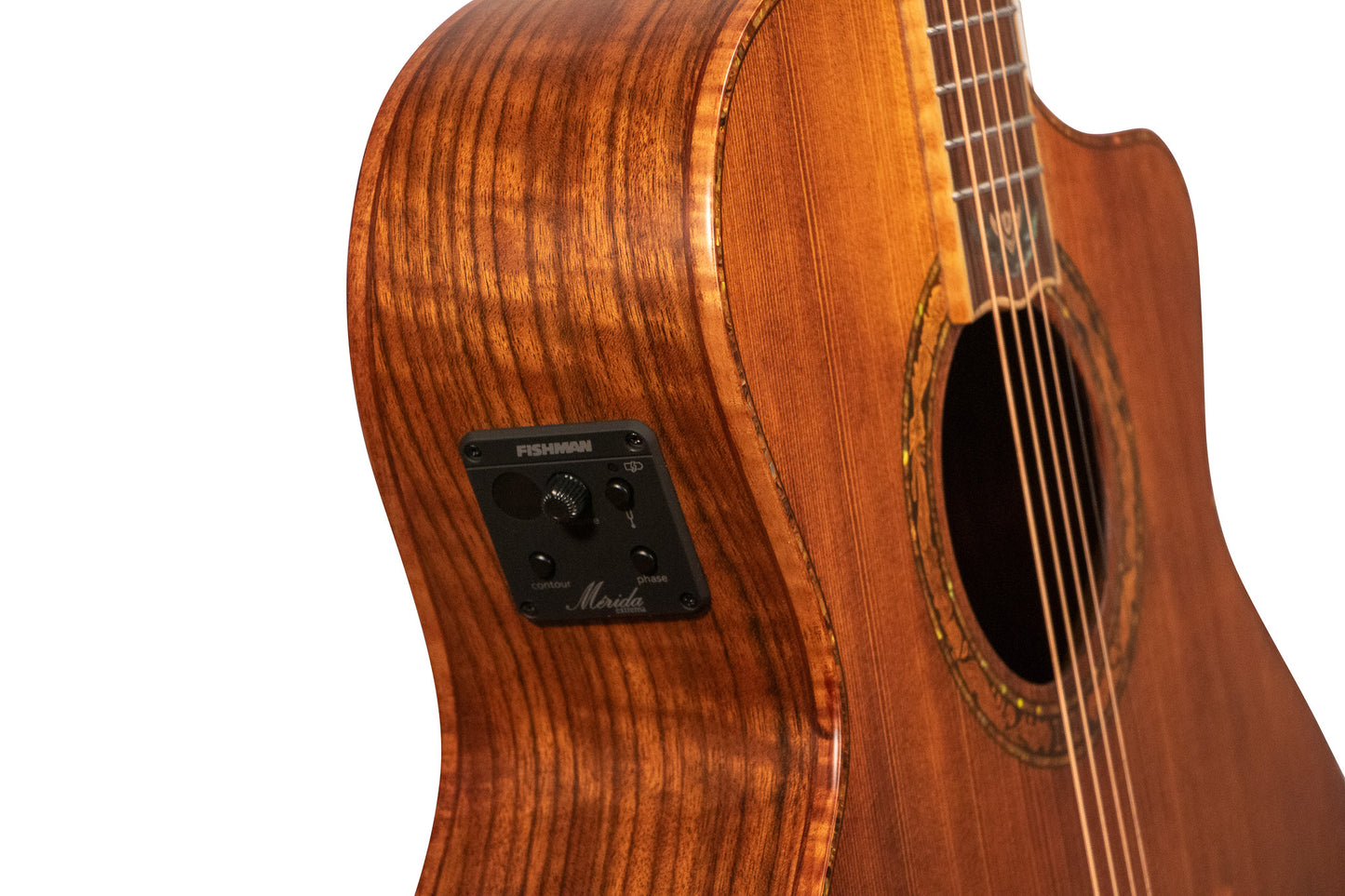 Merida DG20FOLC Grand Concert Acoustic-Electric Guitar