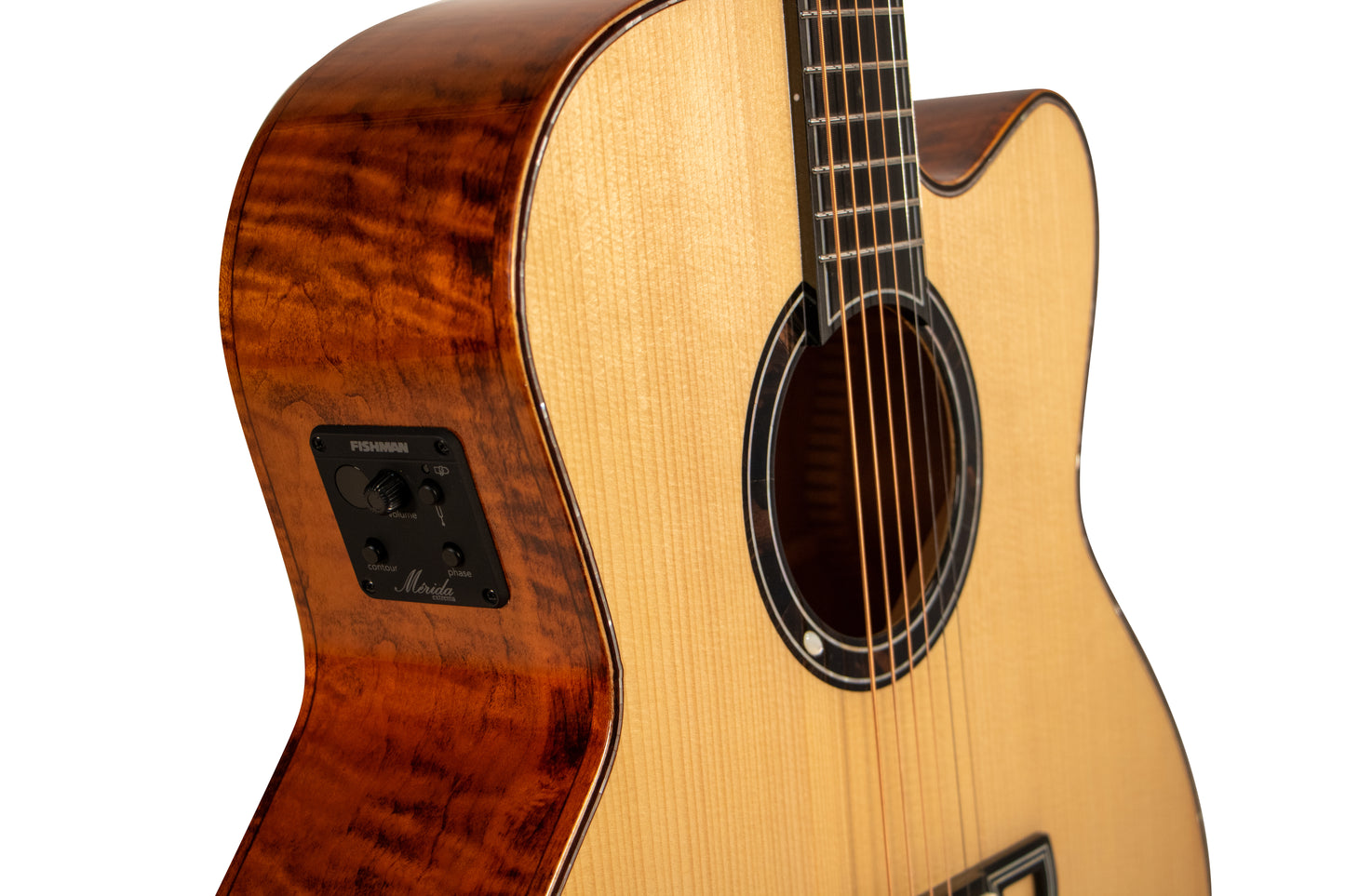 Merida DTJC Jumbo Acoustic-Electric Guitar